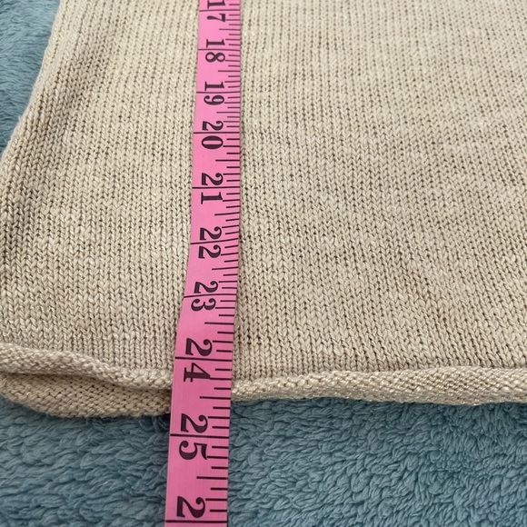 Marled Sumer Printed Soft Loose Knit Sweater Size M - Picture 8 of 8